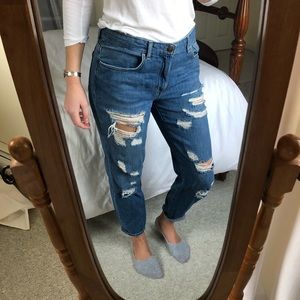 distressed Forever 21 jeans